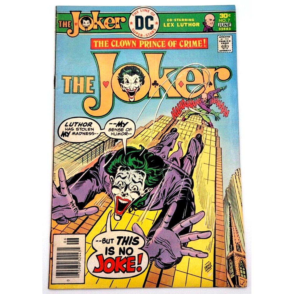 THE JOKER #7 (1976) / VF- / LEX LUTHOR APPEARANCE DC COMICS BRONZE AGE